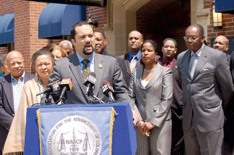 Jealous plans to grow the NAACP and focus its resources on legislative issues, including education disparities, criminal justice, the home mortgage crisis, racial pro ling and health care. 